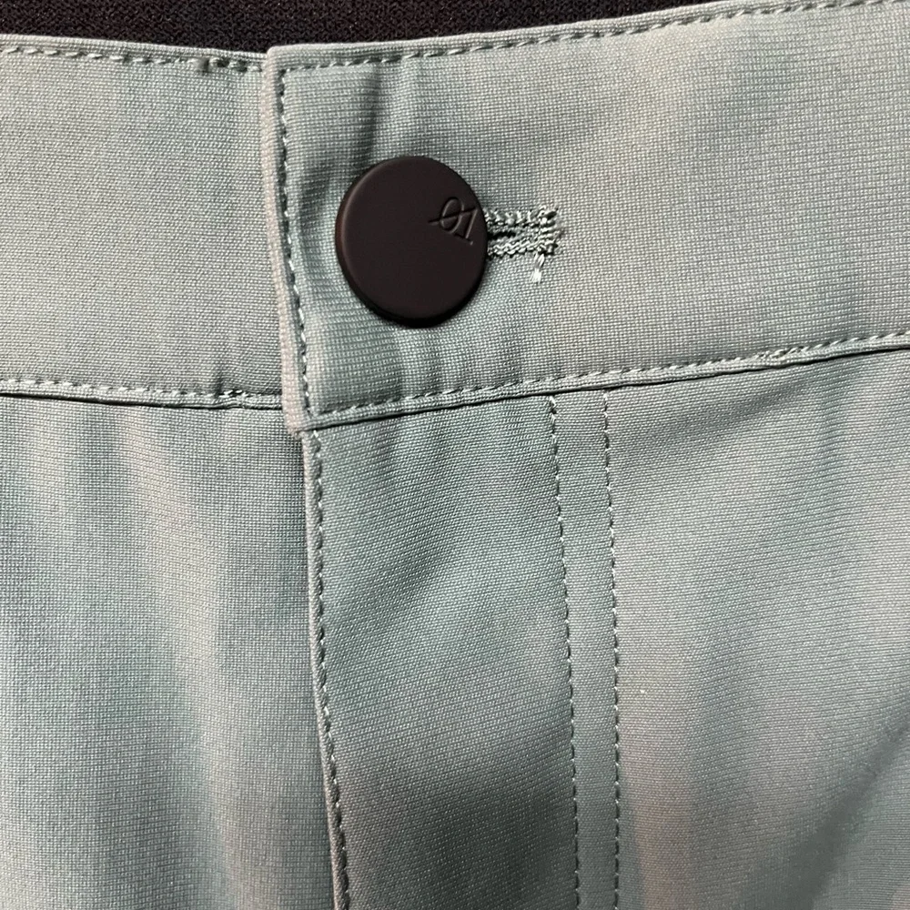 Men's Sage Green Chinos - Picture 3 of 7